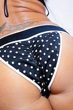 Tattoo Covered Blonde Lolly Ink 11
