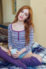Russian redhead Jia Lissa knows she's sexy 00