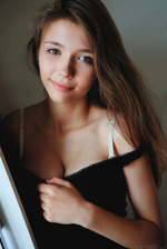 The Ukrainian brunette is one hundred percent hot! 02