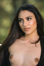 Gorgeous Cira Nerri Is A Walking Dream In Black Mesh That Does Little To Conceal Her Beautiful Body 00
