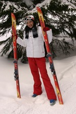 Mili Jay In The Snow 1
