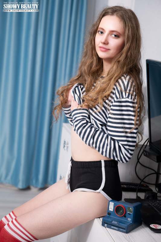 Model in the bedroom 1